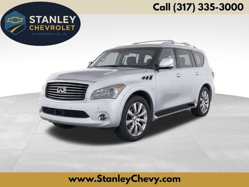 Used 2014 INFINITI QX80 4WD w/ Deluxe Touring Package image 1