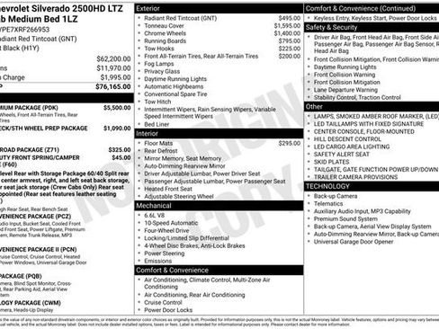 Used 2024 Chevrolet Silverado 2500 LTZ w/ LTZ Premium Package AWD/4WD image 2