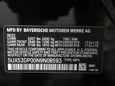 Used 2022 BMW X3 xDrive30i w/ Premium Package 2 AWD/4WD image 26
