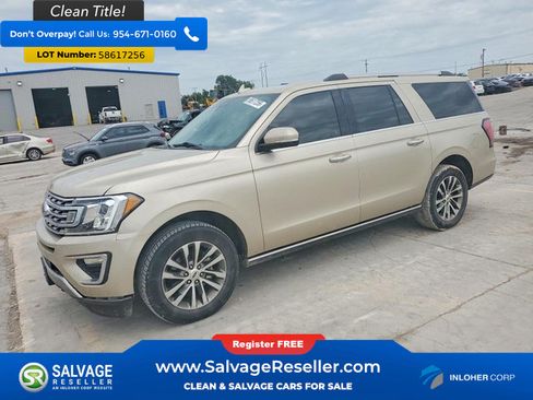 Used 2018 Ford Expedition Max Limited w/ Equipment Group 301A AWD/4WD image 1