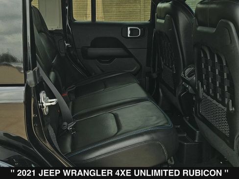 Used 2021 Jeep Wrangler Unlimited Rubicon 4xe w/ Steel Bumper Group AWD/4WD image 24
