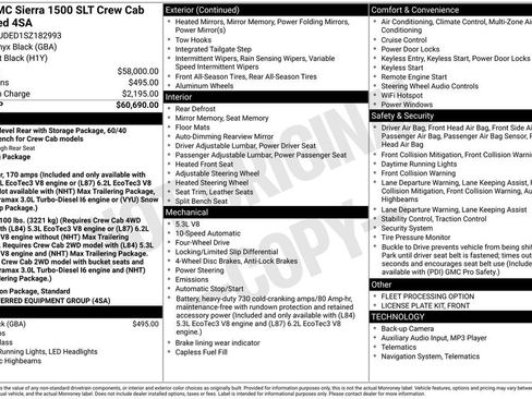 Certified 2025 GMC Sierra 1500 SLT AWD/4WD image 9