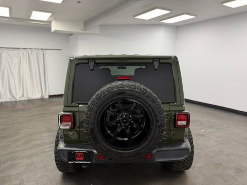 Used 2021 Jeep Wrangler Unlimited Sahara w/ Uconnect 4C Nav & Sound Group AWD/4WD image 10