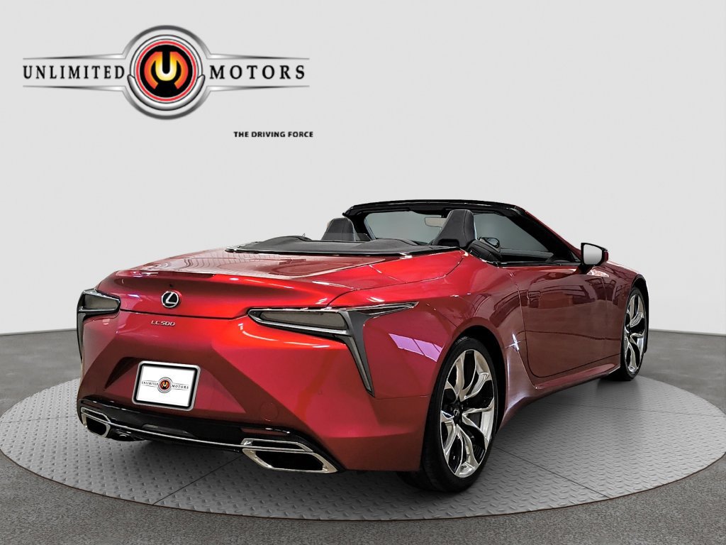 Used 2021 Lexus LC 500 Convertible w/ Touring Package RWD image 4