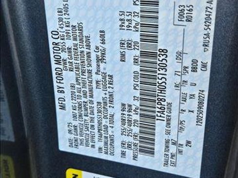 New 2025 Ford Mustang Coupe image 17