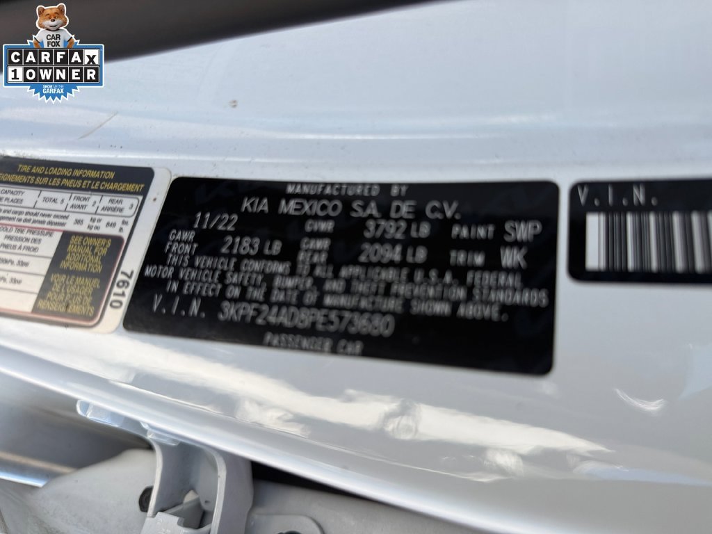 Certified 2023 Kia Forte LXS FWD image 31