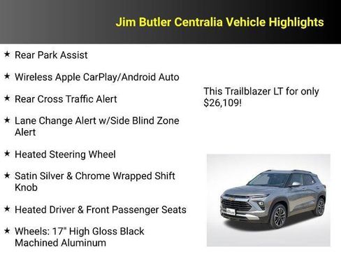 New 2026 Chevrolet TrailBlazer LT w/ LT Cold Weather Package image 20