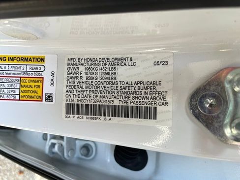 Used 2023 Honda Accord EX image 11