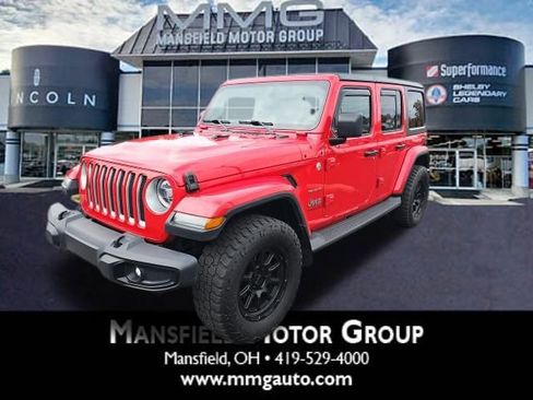 Used 2018 Jeep Wrangler Unlimited Sahara w/ Dual Top Group image 1