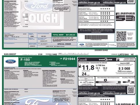 Used 2020 Ford F150 XLT w/ Equipment Group 302A Luxury AWD/4WD image 31