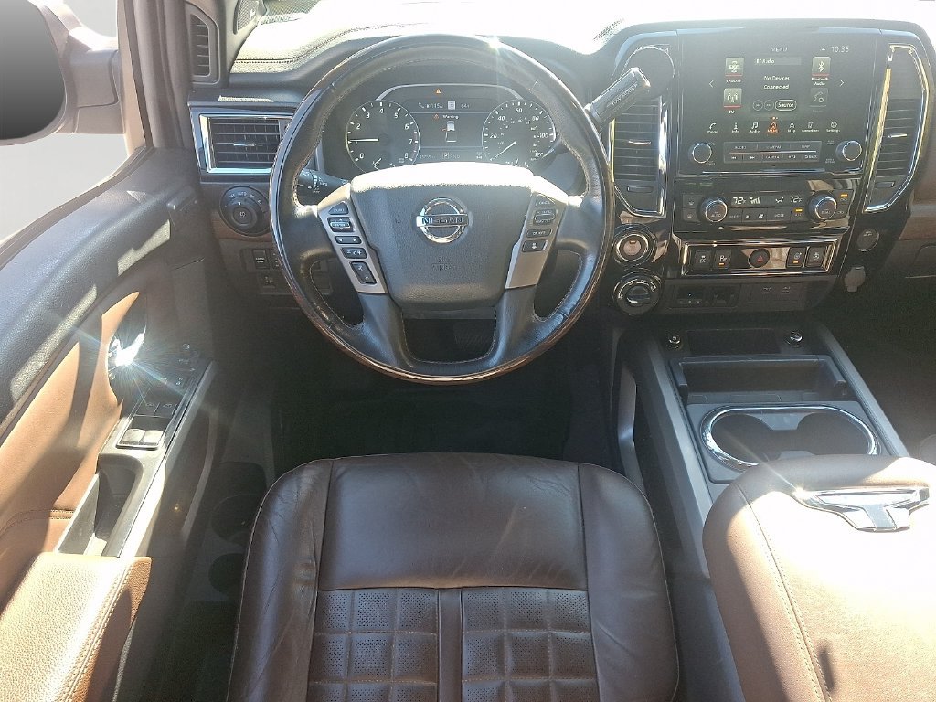 Used 2021 Nissan Titan Platinum Reserve w/ Moonroof Package AWD/4WD image 12