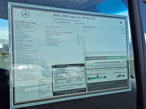 New 2026 Mercedes-Benz Sprinter 144 Cargo image 24