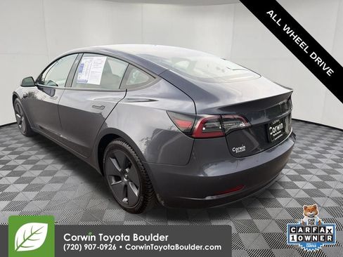 Used 2022 Tesla Model 3 Long Range AWD/4WD image 4