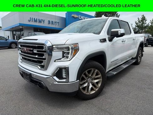 Used 2021 GMC Sierra 1500 SLT w/ SLT Premium Plus Package AWD/4WD image 1