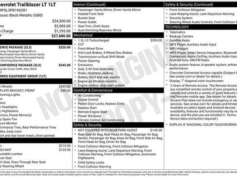Used 2023 Chevrolet TrailBlazer LT w/ Convenience Package FWD image 31
