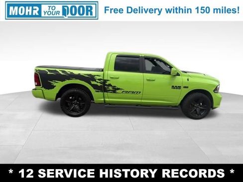 Used 2017 RAM 1500 Sport w/ Sublime Green Sport Package AWD/4WD image 9