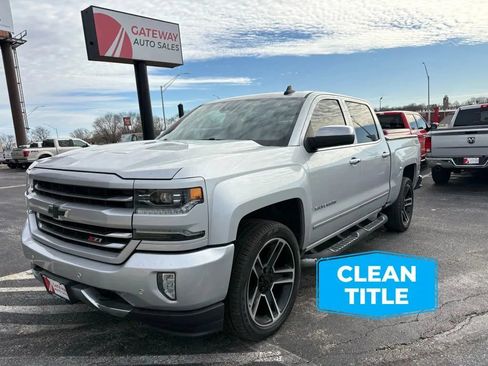 Used 2018 Chevrolet Silverado 1500 LTZ Z71 w/ LPO, Black Pack AWD/4WD image 1