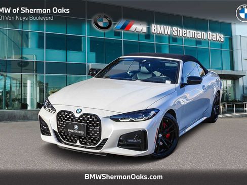 Certified 2023 BMW 430i Convertible w/ M Sport Package image 1