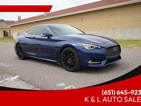 Used 2019 INFINITI Q60 3.0t Luxe AWD/4WD image 1