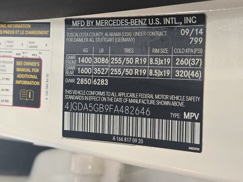 Used 2015 Mercedes-Benz ML 400 4MATIC image 37