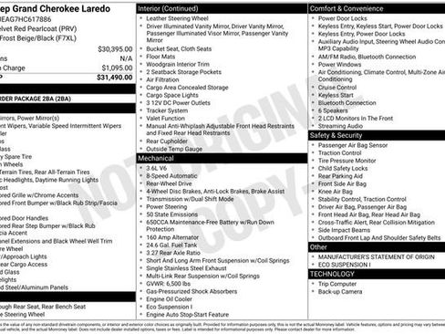 Used 2017 Jeep Grand Cherokee Laredo image 38