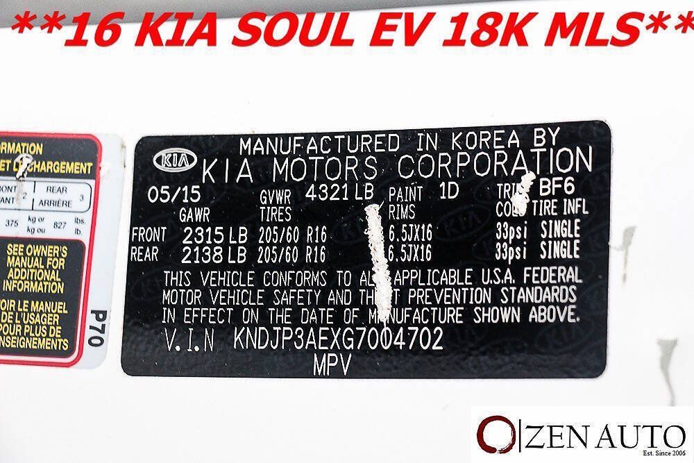 Used 2016 Kia Soul EV FWD image 56