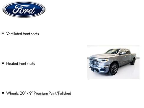 Used 2025 RAM 1500 Limited w/ Body Color Bumper Group AWD/4WD image 8