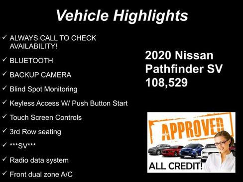 Used 2020 Nissan Pathfinder SV image 9