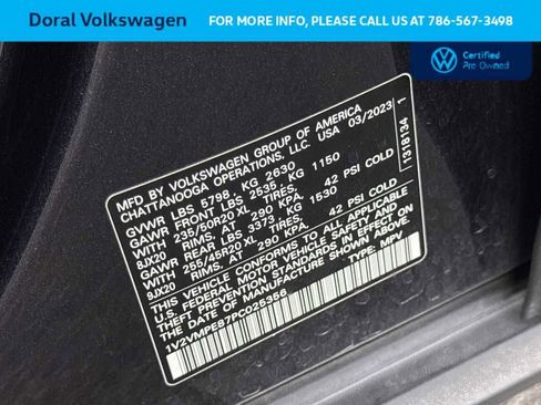 Certified 2023 Volkswagen ID.4 Pro S RWD image 29