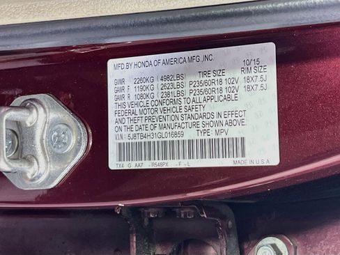 Used 2016 Acura RDX AWD image 31