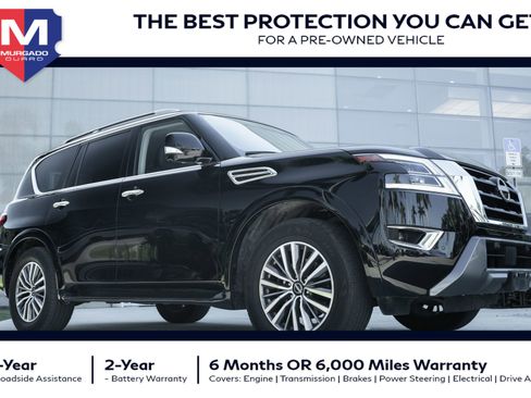 Used 2023 Nissan Armada SL w/ Captain's Chairs Package image 1