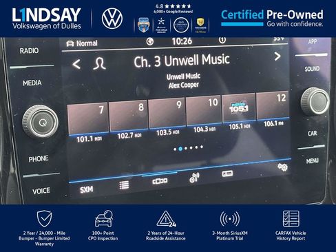 Certified 2022 Volkswagen Atlas Cross Sport SE w/ Panoramic Sunroof Package image 16