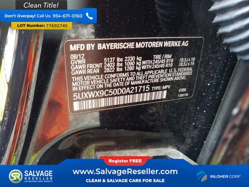 Used 2013 BMW X3 xDrive28i image 17