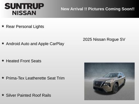 Used 2025 Nissan Rogue SV w/ SV Premium Package image 12