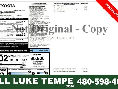 Used 2025 Toyota bZ4X AWD image 1