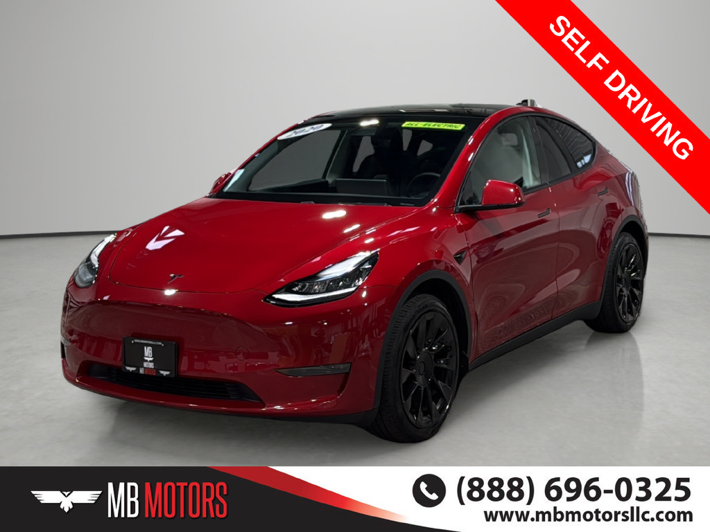 Used 2020 Tesla Model Y Long Range AWD/4WD image 1