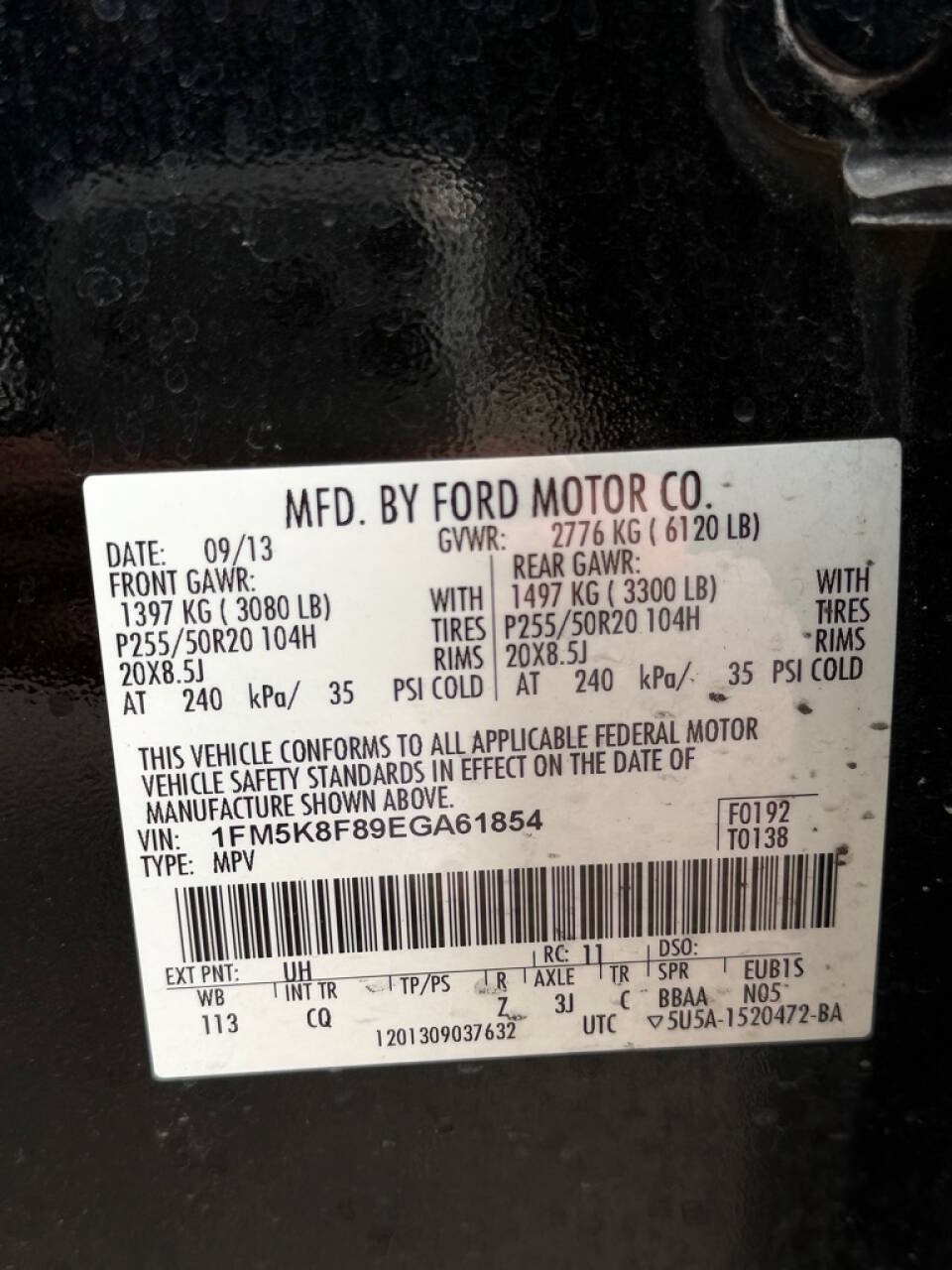 Used 2014 Ford Explorer Limited w/ Equipment Group 301A AWD/4WD image 25