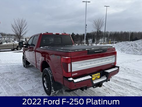 Used 2022 Ford F250 Platinum w/ Snow Plow Prep Package image 8