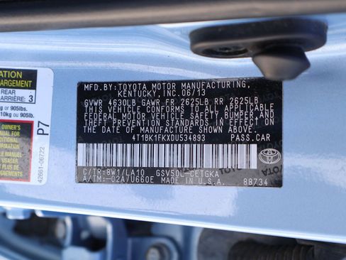 Used 2013 Toyota Camry XLE image 21