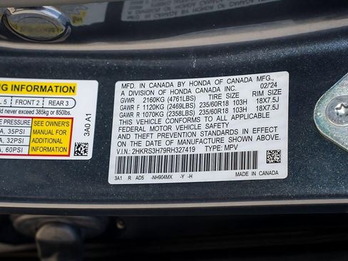 Certified 2024 Honda CR-V EX-L image 37