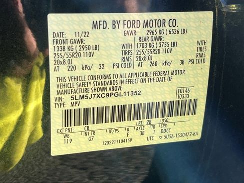 Certified 2023 Lincoln Aviator Reserve w/ Equipment Group 201A image 27