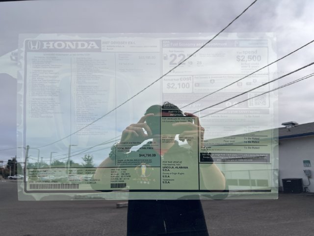 New 2027 Honda Odyssey EX-L image 31