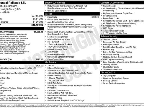 Used 2022 Hyundai Palisade SEL w/ Premium Package image 38