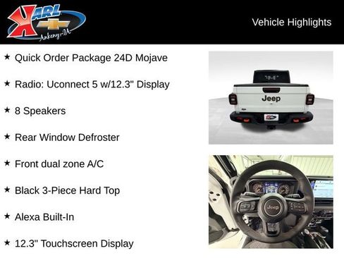 Used 2024 Jeep Gladiator Mojave image 2