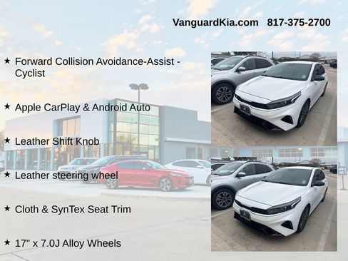 Certified 2023 Kia Forte GT-Line w/ GT-Line Technology Package image 7