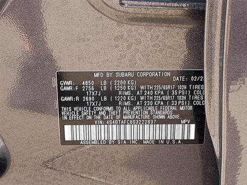 Certified 2025 Subaru Outback Premium AWD/4WD image 10