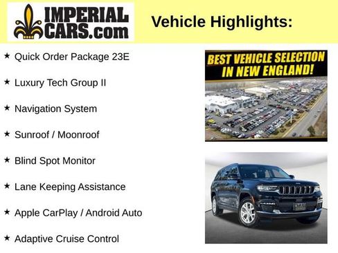 Used 2023 Jeep Grand Cherokee L Limited w/ Luxury Tech Group II image 7