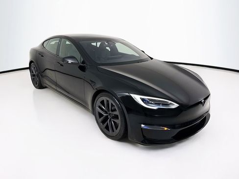 Used 2021 Tesla Model S Plaid AWD/4WD image 1