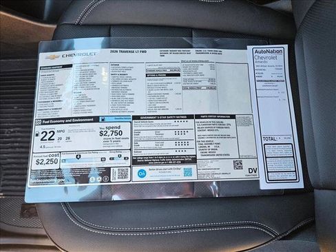 New 2026 Chevrolet Traverse LT w/ Driver Confidence Package image 18