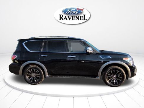 Used 2017 Nissan Armada Platinum w/ Captain Seat Package RWD image 3